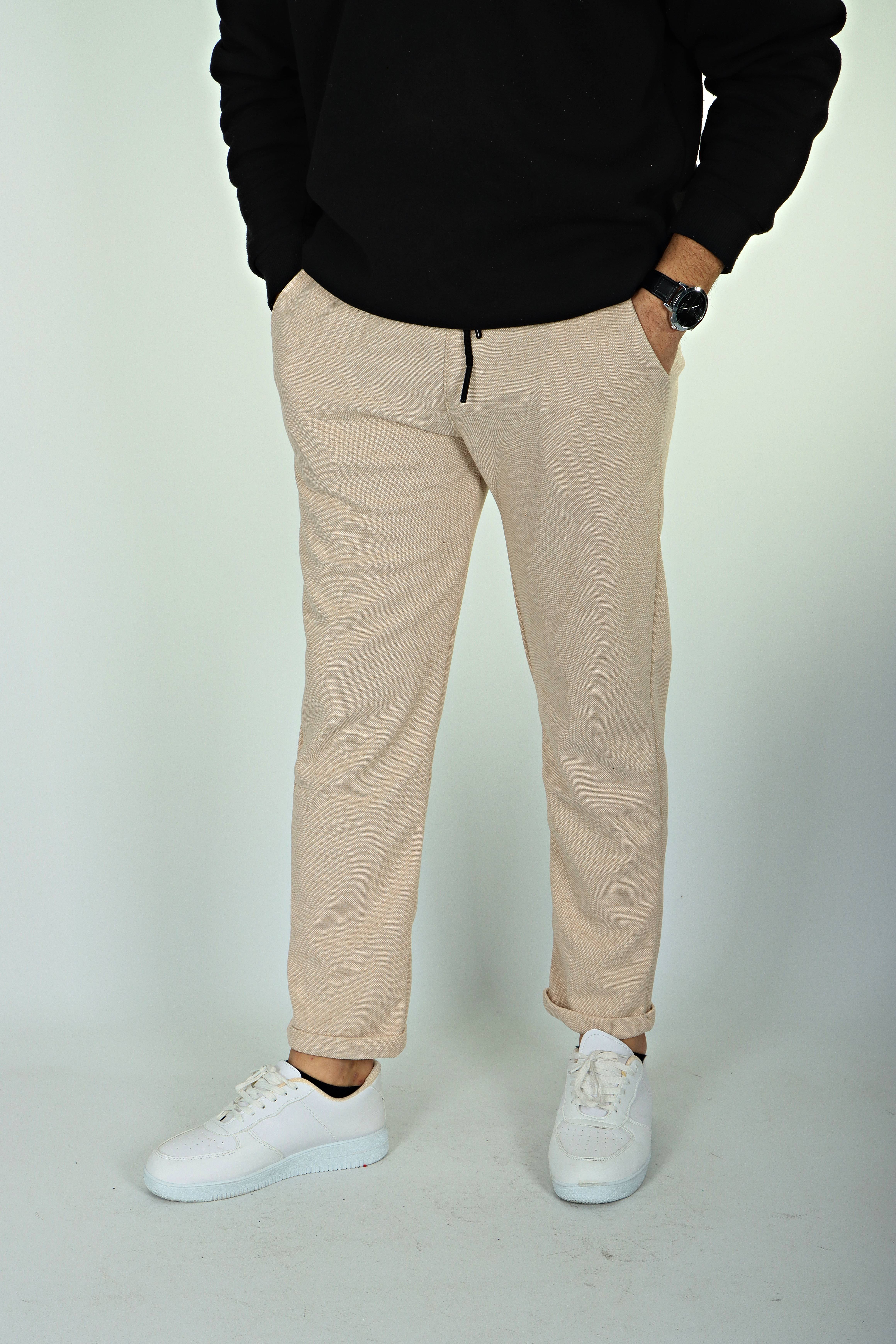 Bils Pike Jogger Pantolon Krem Krem