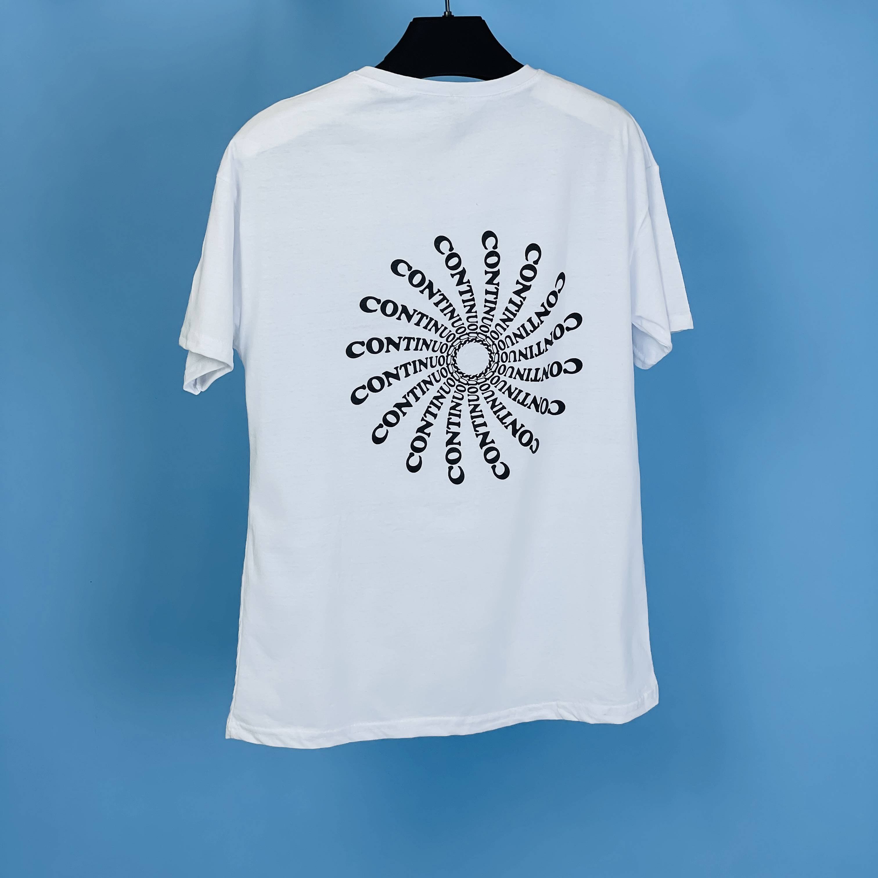 Countinuou Oversize Tişört Beyaz