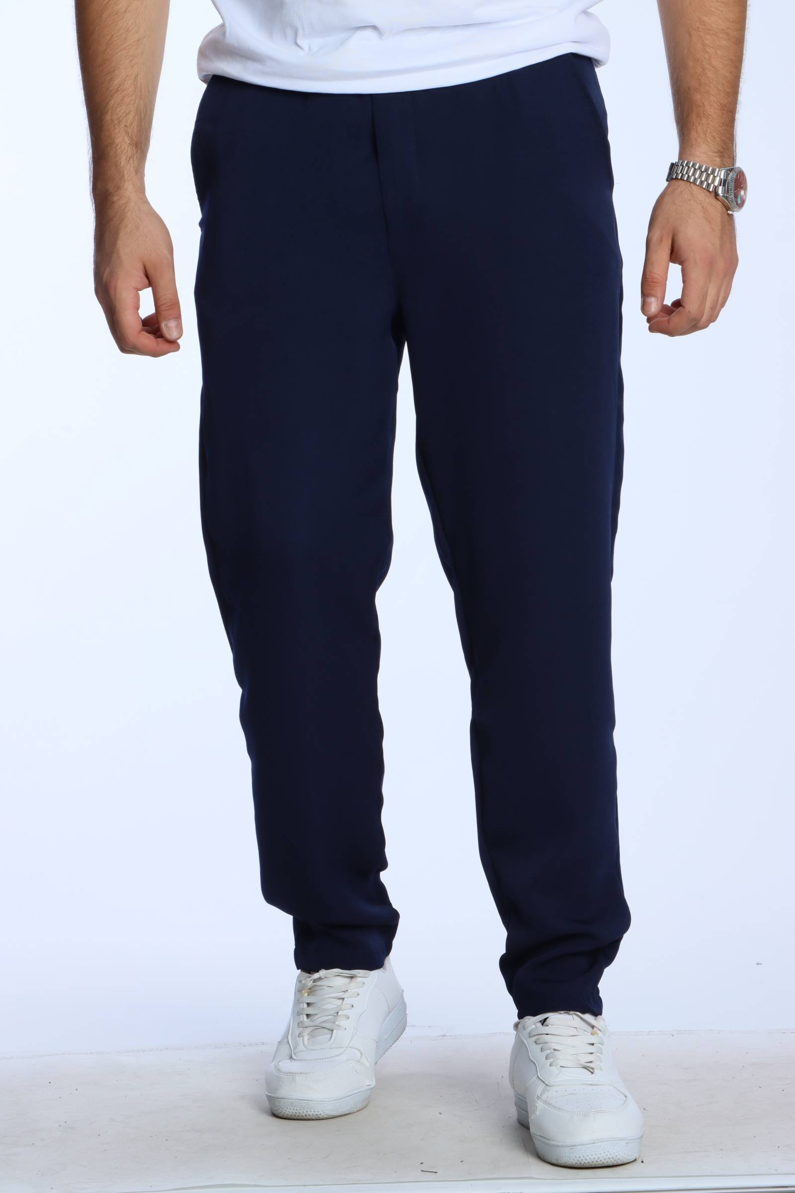 Eg38 Double Face Jogger Pantolon Lacivert