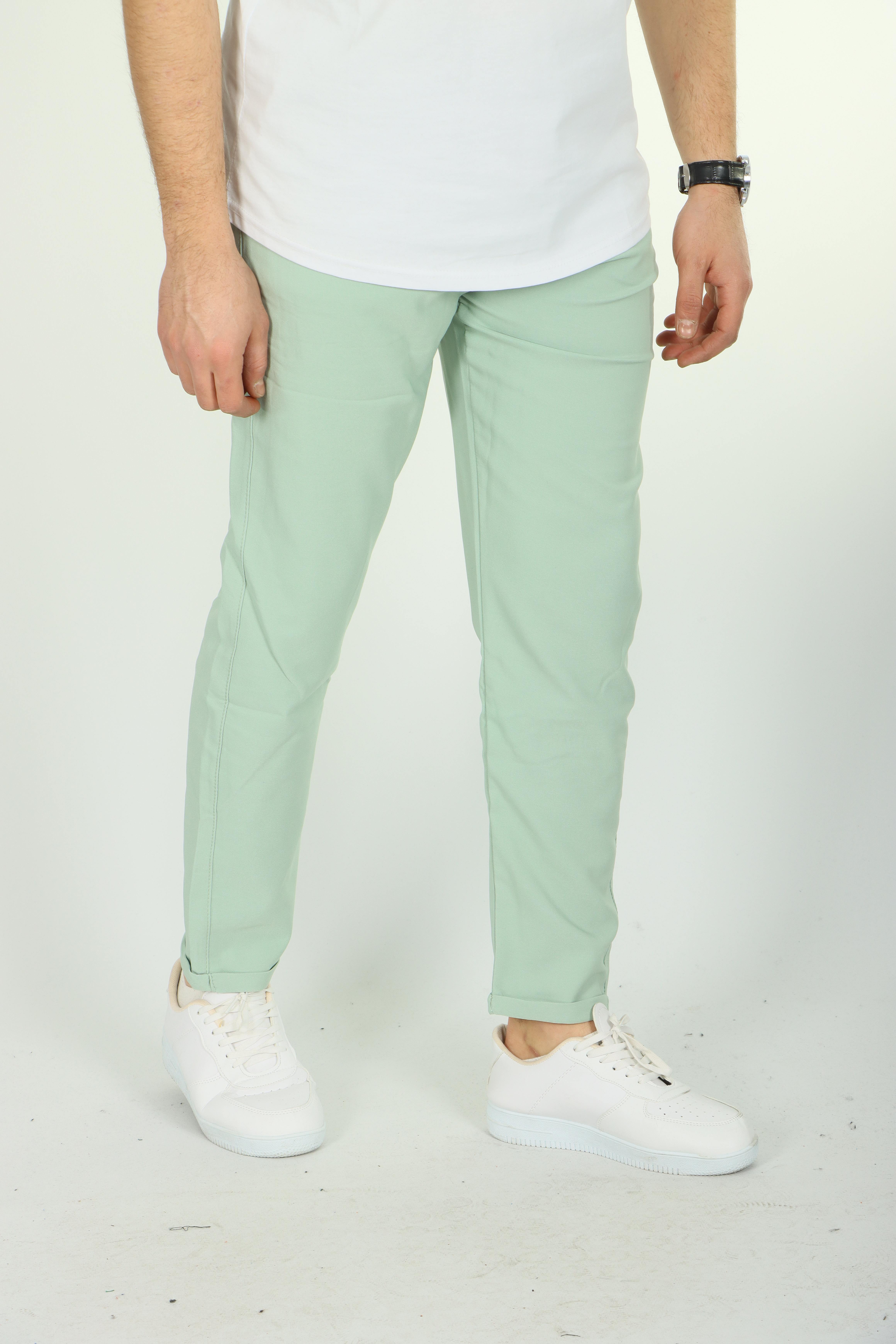 Eg38 Double Face Jogger Pantolon Mint Yeşili Mint Yeşili