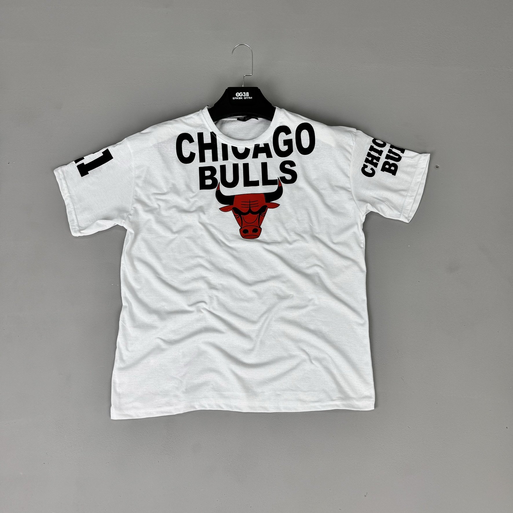 Tmb Chicago Oversize Tişört Beyaz