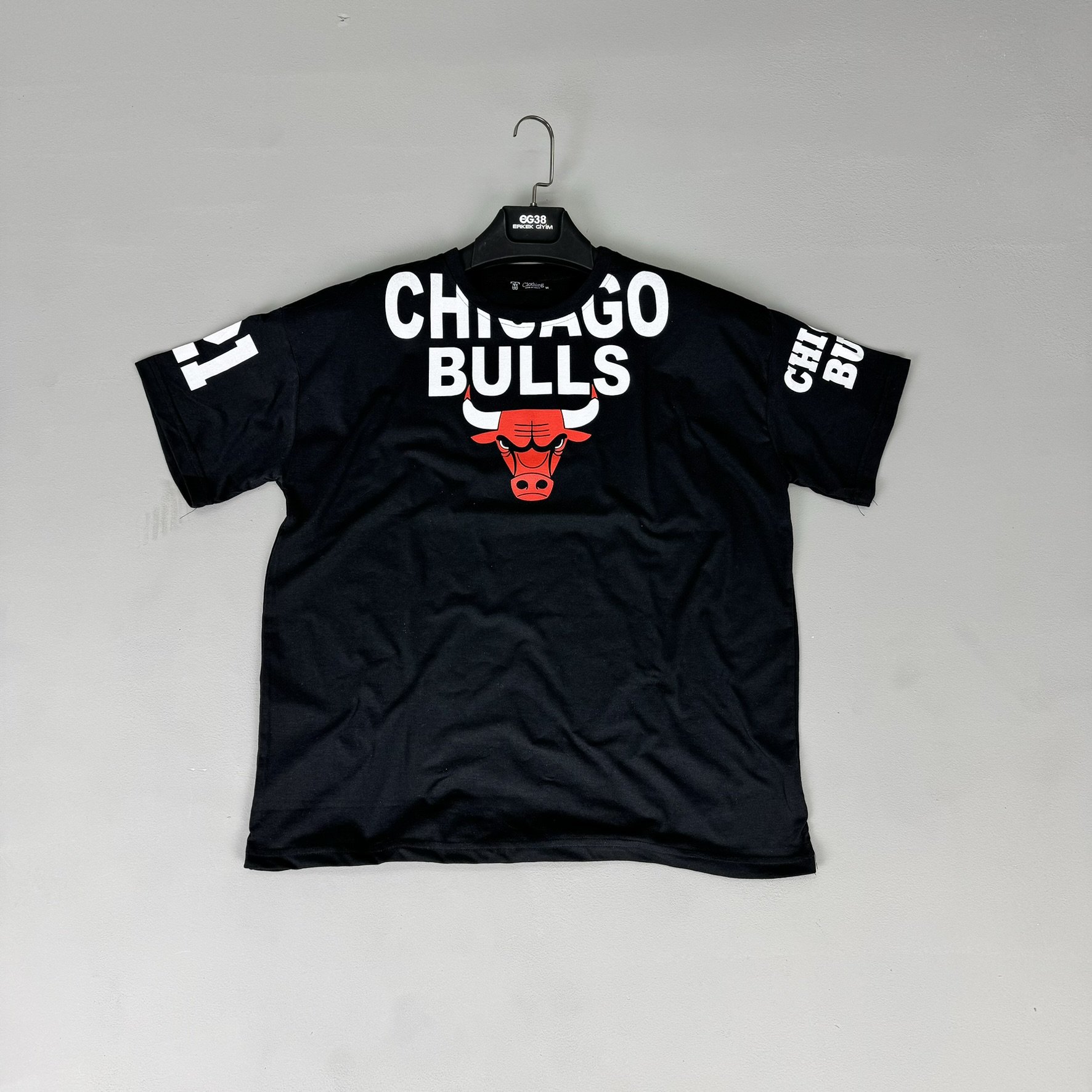 Tmb Chicago Oversize Tişört Siyah