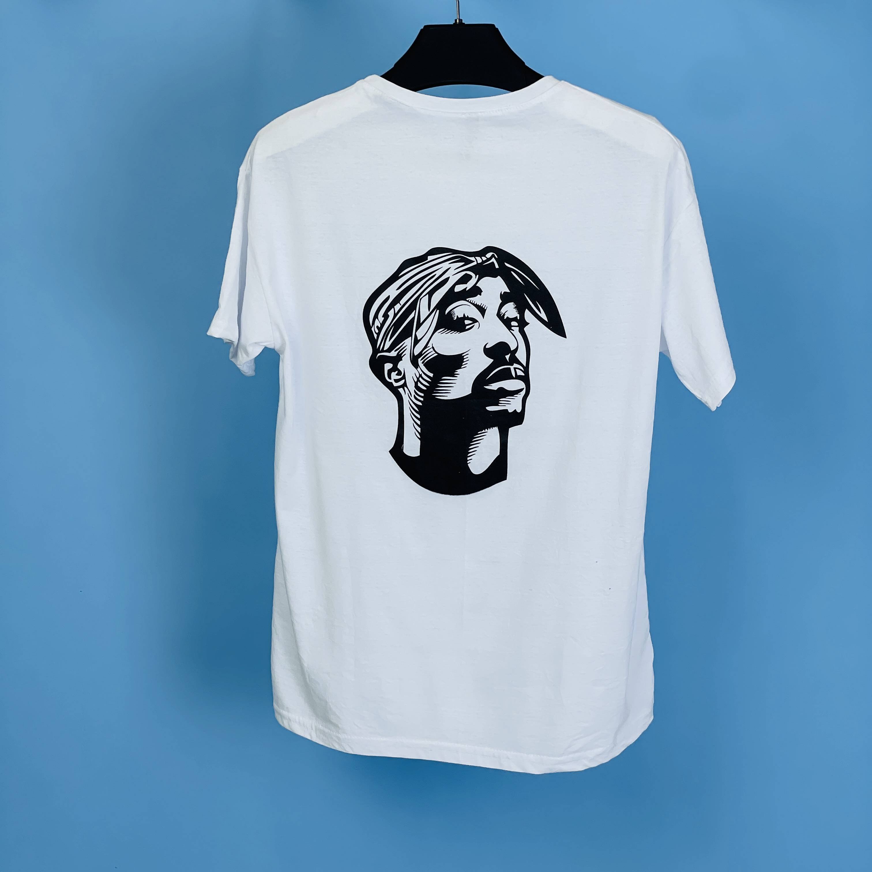 Tmb Tupac Oversize Tişört Beyaz
