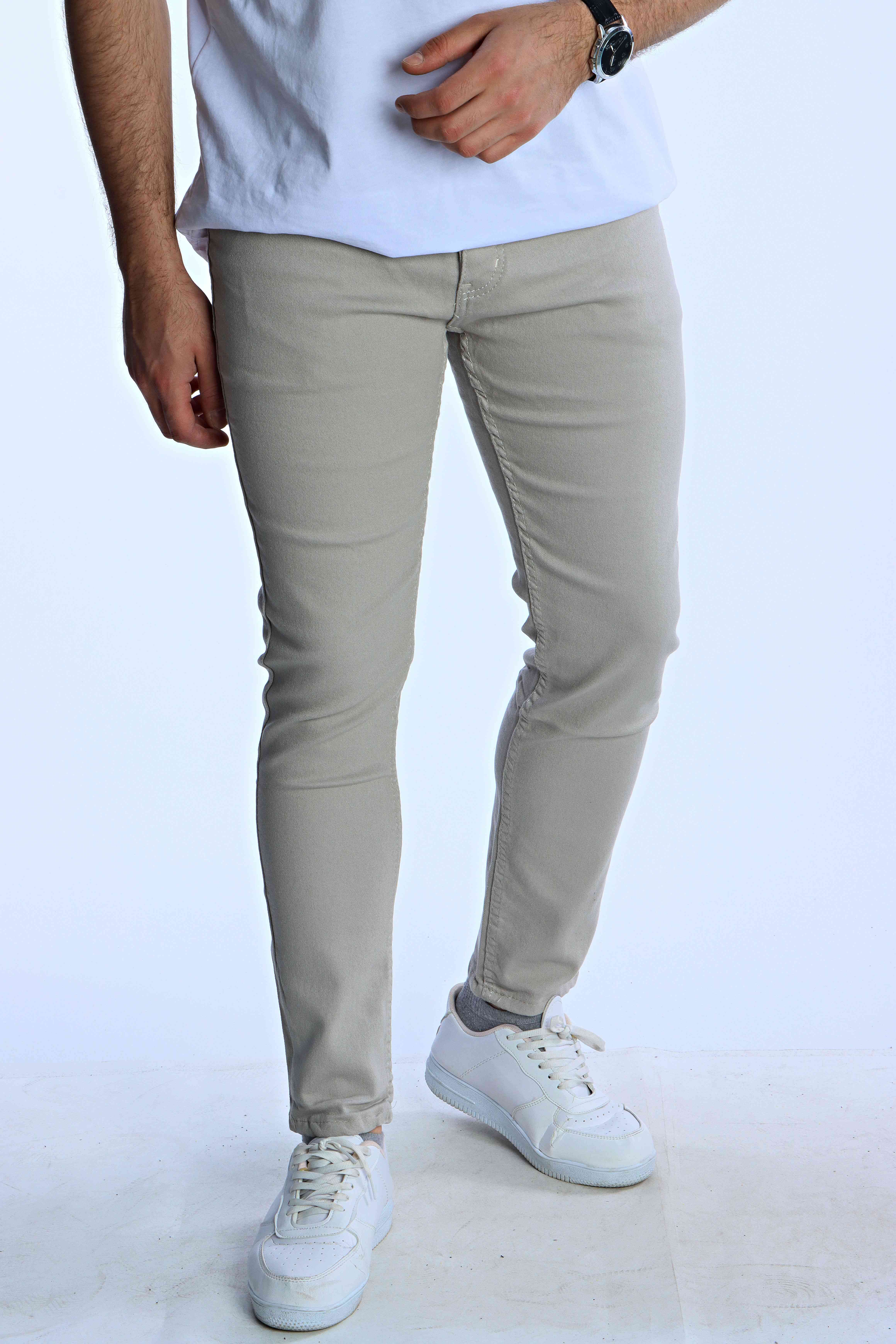 Zbd Düz Skinyfit Pantolon Gri