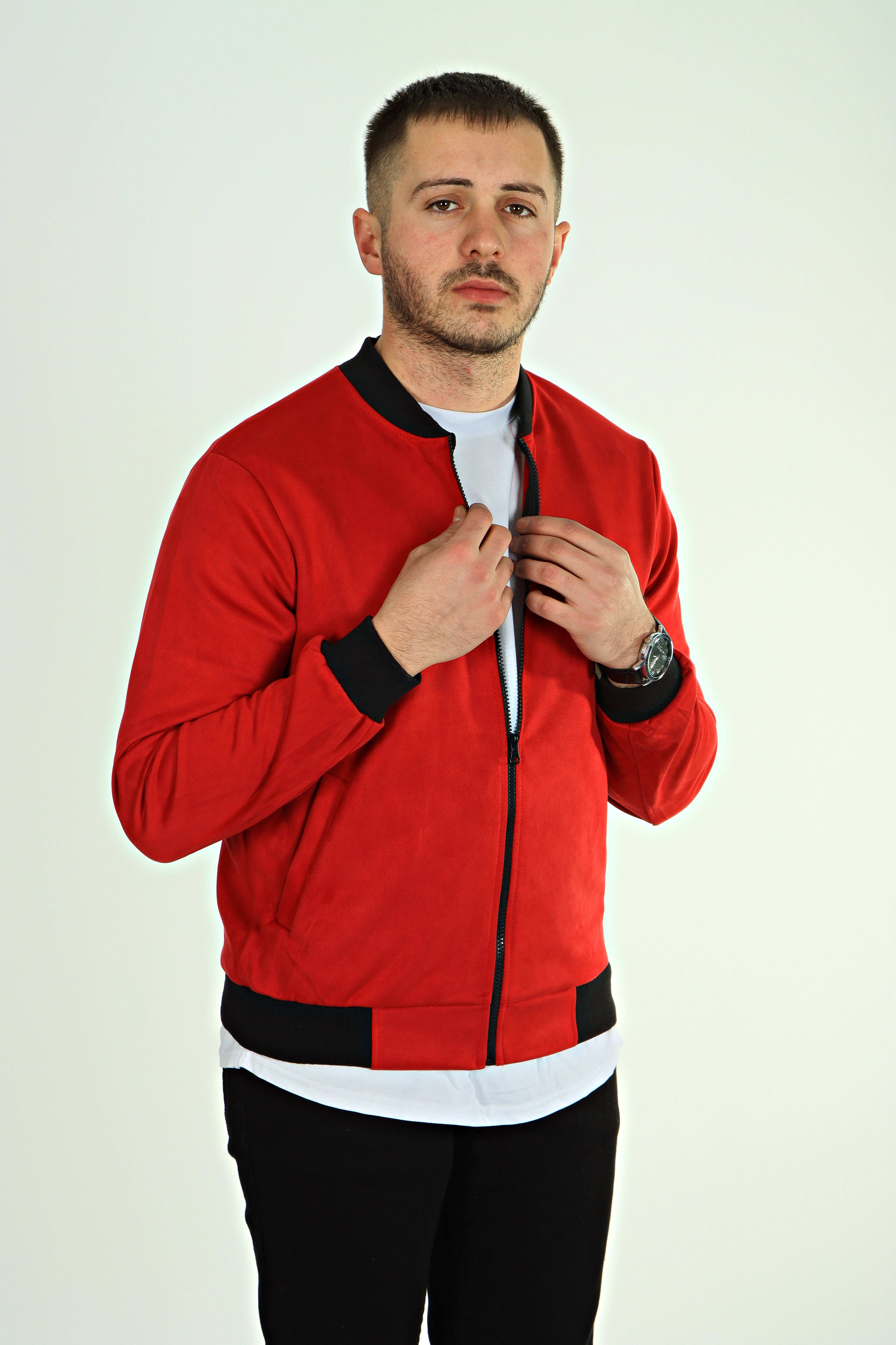 Zbd Nubuk Ceket Bordo Bordo